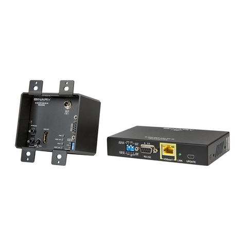 Binary B-520-EXT-230-RS-W User manual