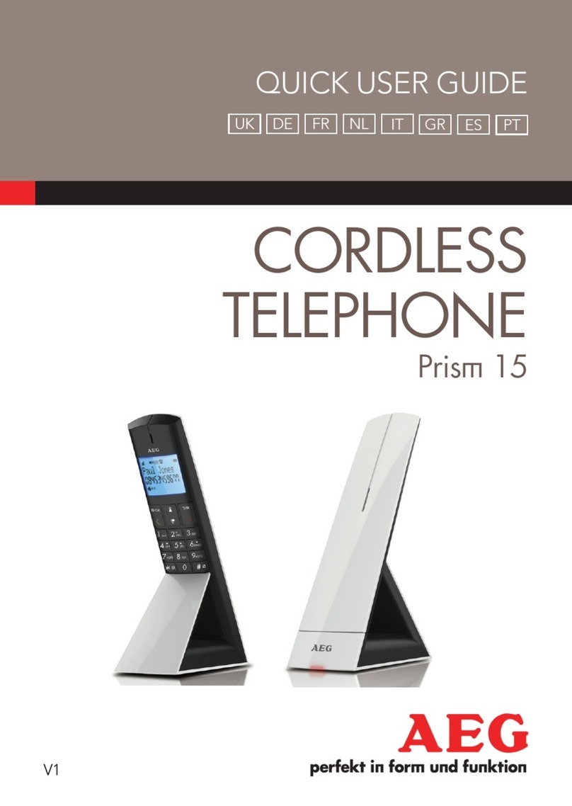 AEG Prism 15 Instruction manual