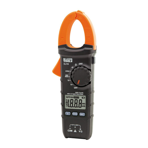 Klein Tools CL110 User manual