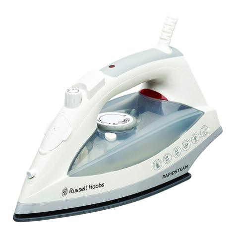 Russell Hobbs Rapidsteam RHC902 Instructions & warranty Russell Hobbs Rapidsteam RHC902 Instructions & warranty