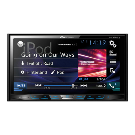 Pioneer AVH-X5800BHS User manual