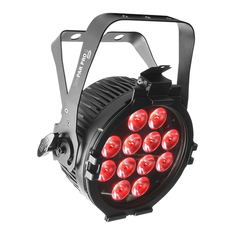 Chauvet SlimPAR Pro Q USB Quick reference guide