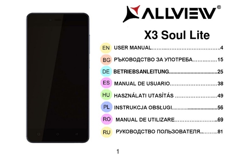 Allvev X3 Soul Lite user manual