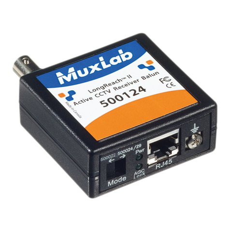 MuxLab LongReach II 500124 installation guide