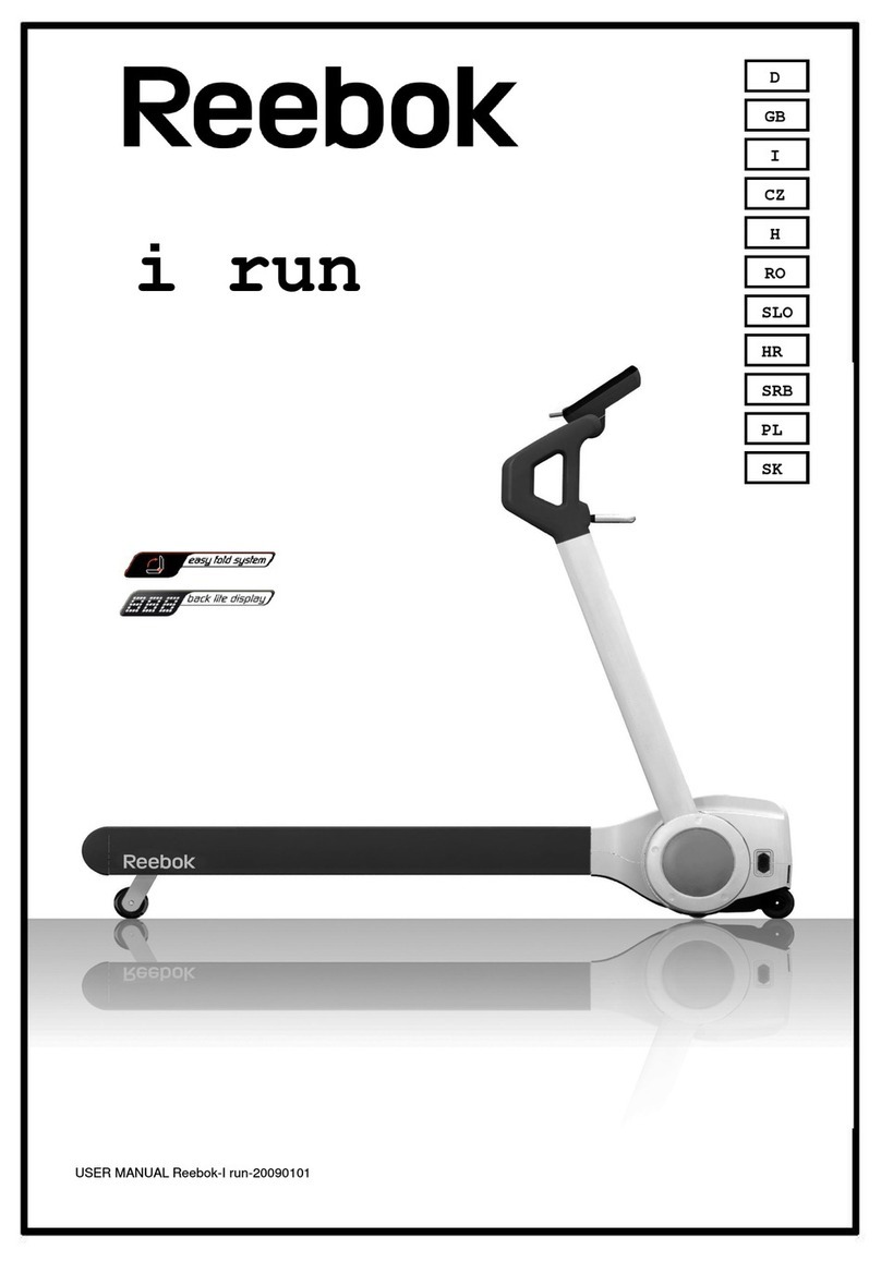 Reebok I RUN User manual