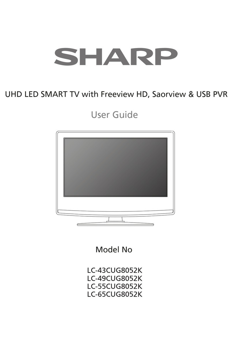 Sharp LC-43CUG8052K User manual
