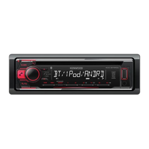 Kenwood KDC-BT510U User manual