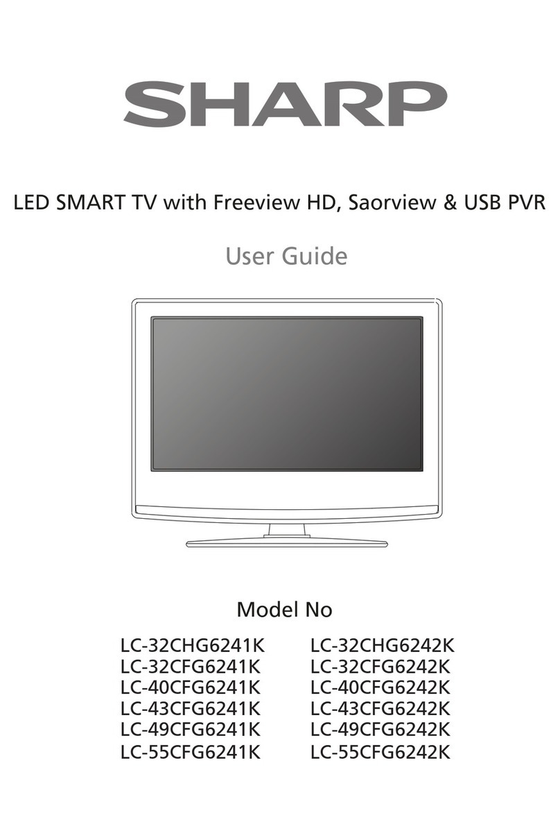 Sharp LC-32CHG6241K User manual