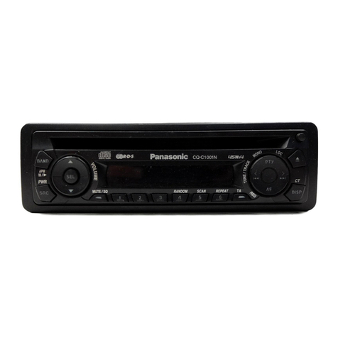 Panasonic CQ-C1001NW installation instructions