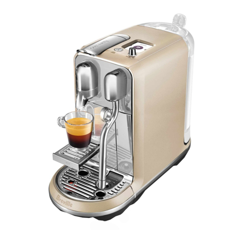 Breville CREATISTA BNE600 user manual