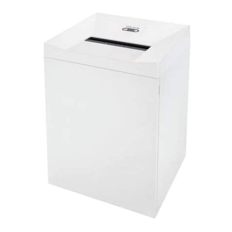 HSM Pure 830 operating instructions