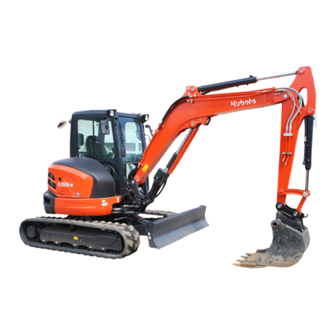 Kubota KX057-4 Operator's manual