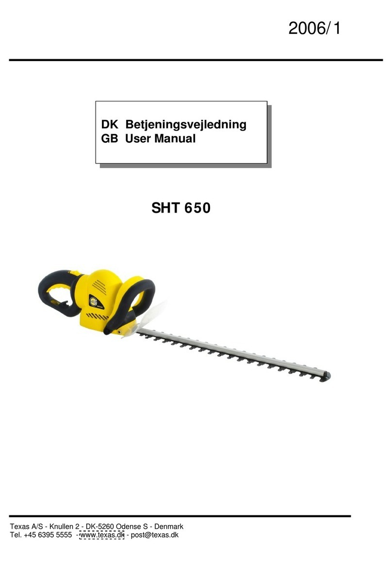 Texas Equipment SHT 650 User manual