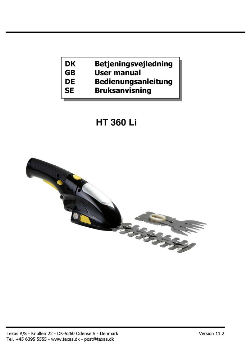 Texas Equipment HT 360 Li user manual