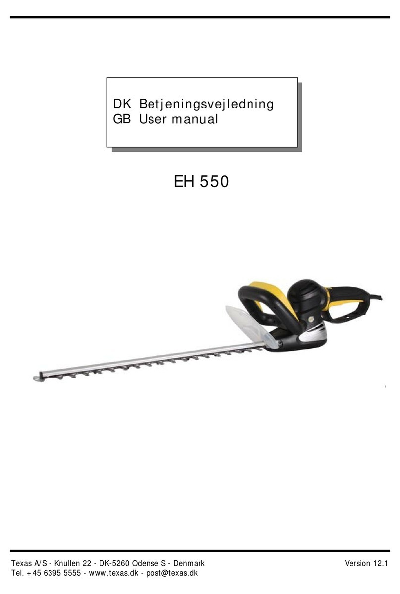 Texas Equipment EH 550 User manual