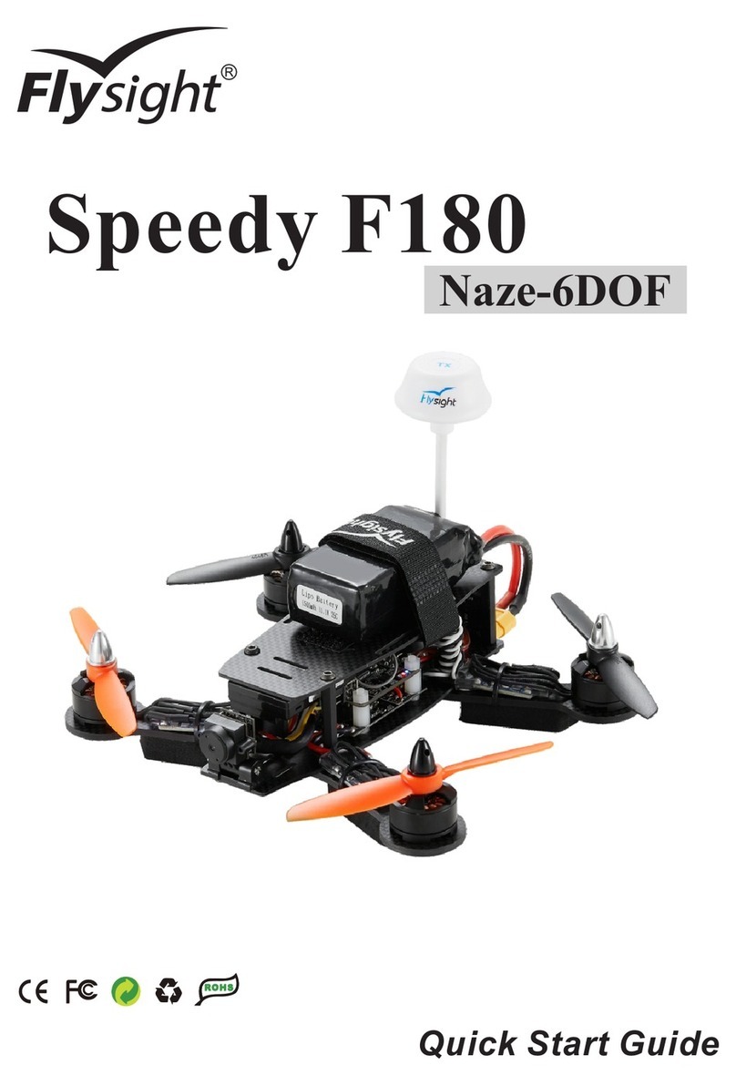 Flysight Speedy F180 User manual