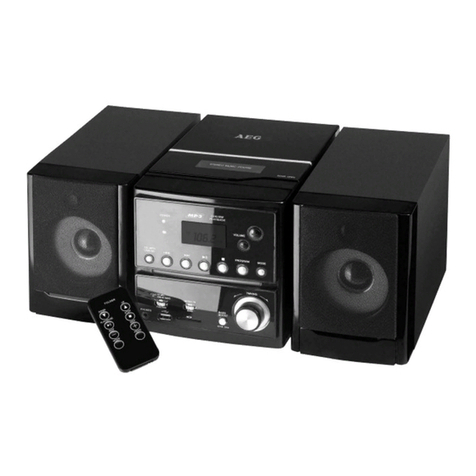 AEG MC 4431 CD User manual AEG MC 4431 CD User manual
