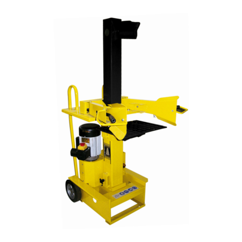 Texas Equipment Power Split 600 V user manual