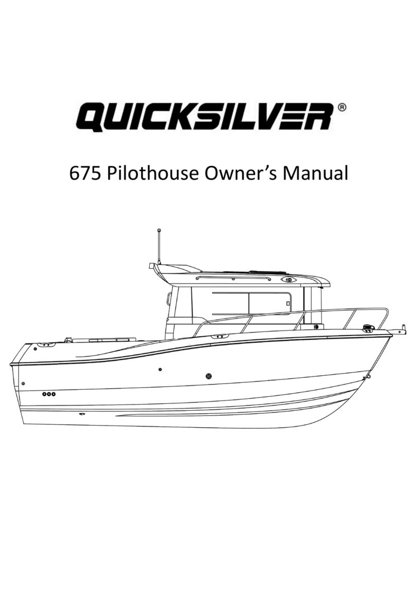 Quicksilver 675 Pilothouse User manual
