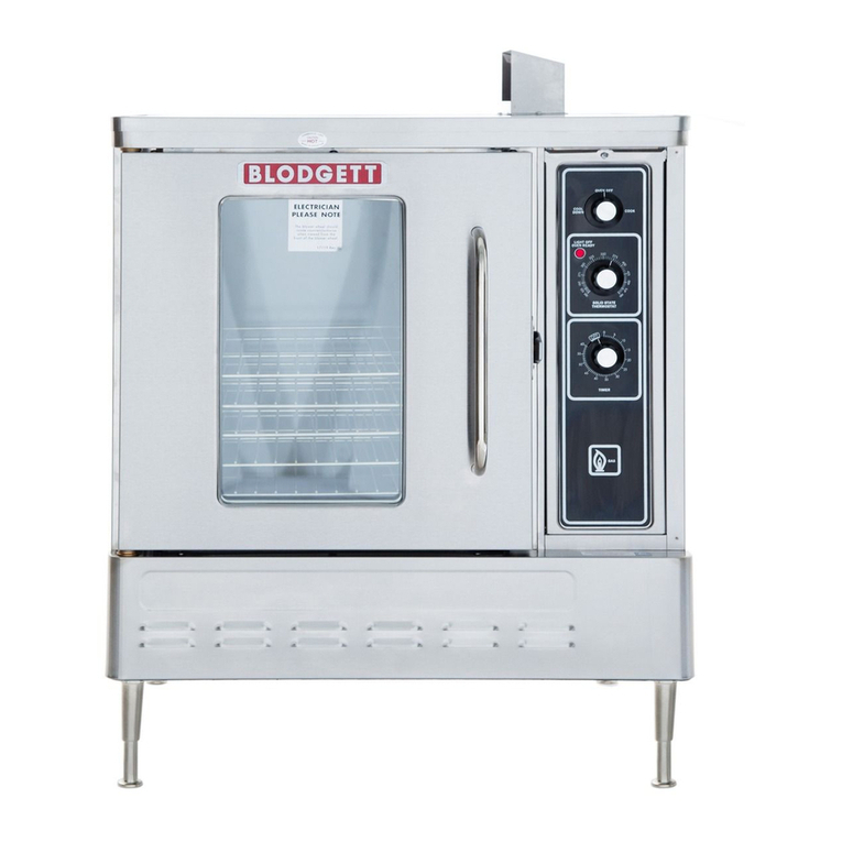 Blodgett DFG-50 Owner's manual Blodgett DFG-50 Owner's manual