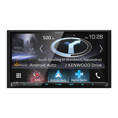 Kenwood DNX9170DABS User manual