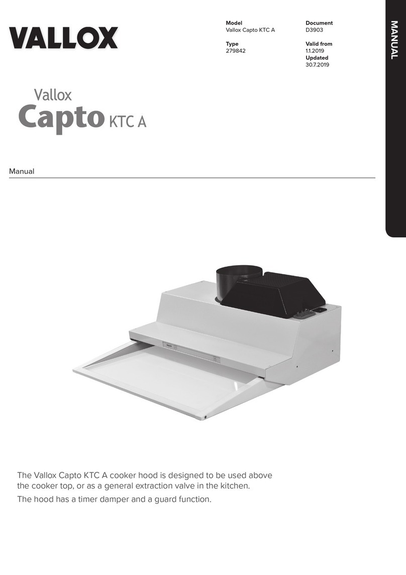 Vallox Capto KTC A User manual
