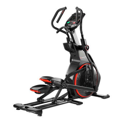 Bowflex BXE116 Installation and operating instructions