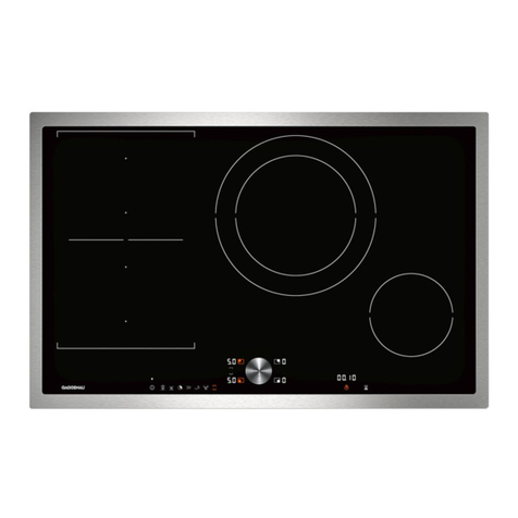 Gaggenau CI 282 610 use and care manual
