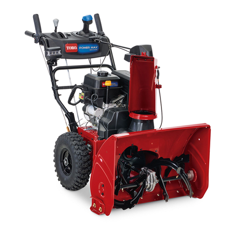 Toro Power Max 826OE User manual