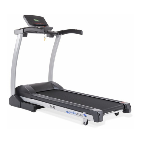 CARDIOSTRONG CST-TR20-2 User manual