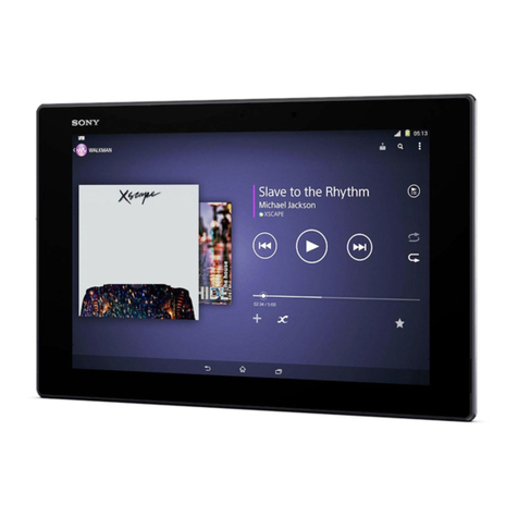 Sony xperia sgp521 User manual