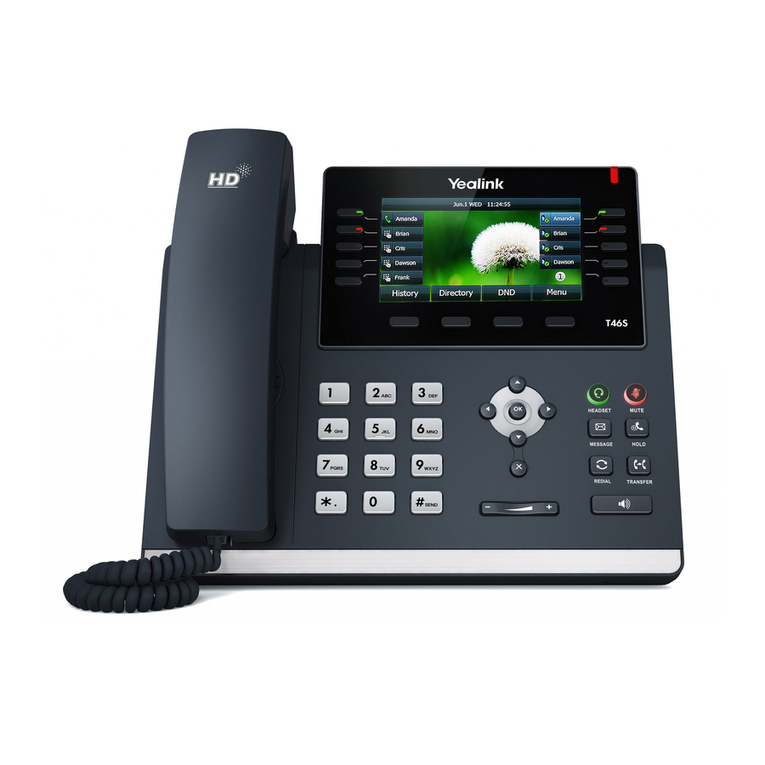 Yealink SIP-T46S User manual
