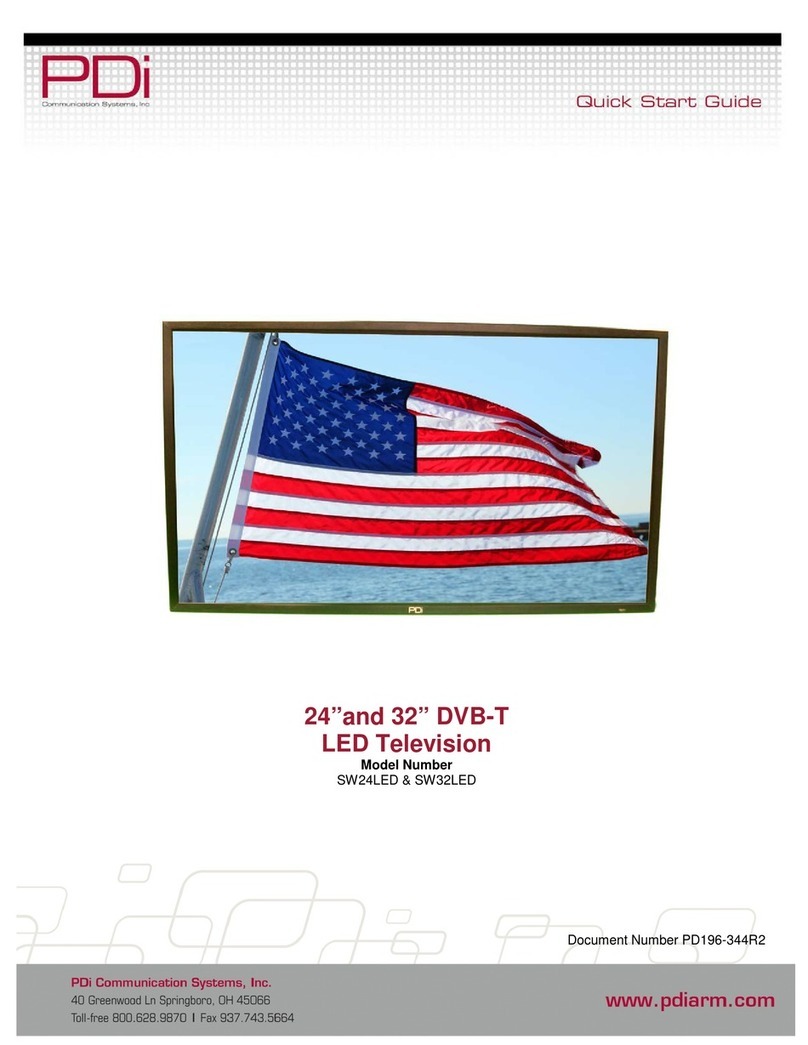 PDi SW24LED User manual