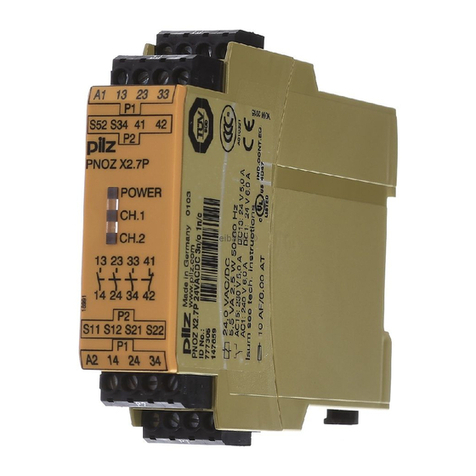 Pilz PNOZ X2.7P User manual
