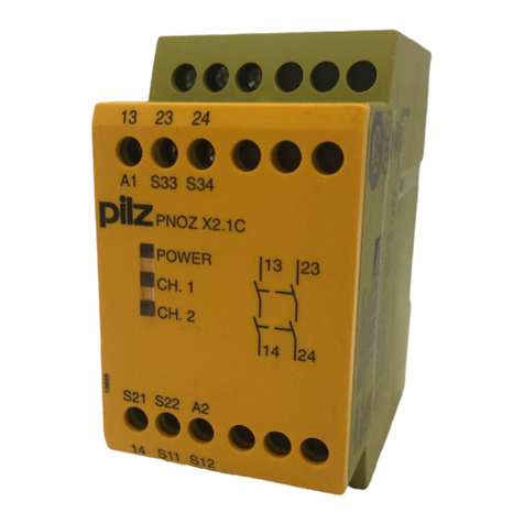 Pilz PNOZ X2.1C User manual