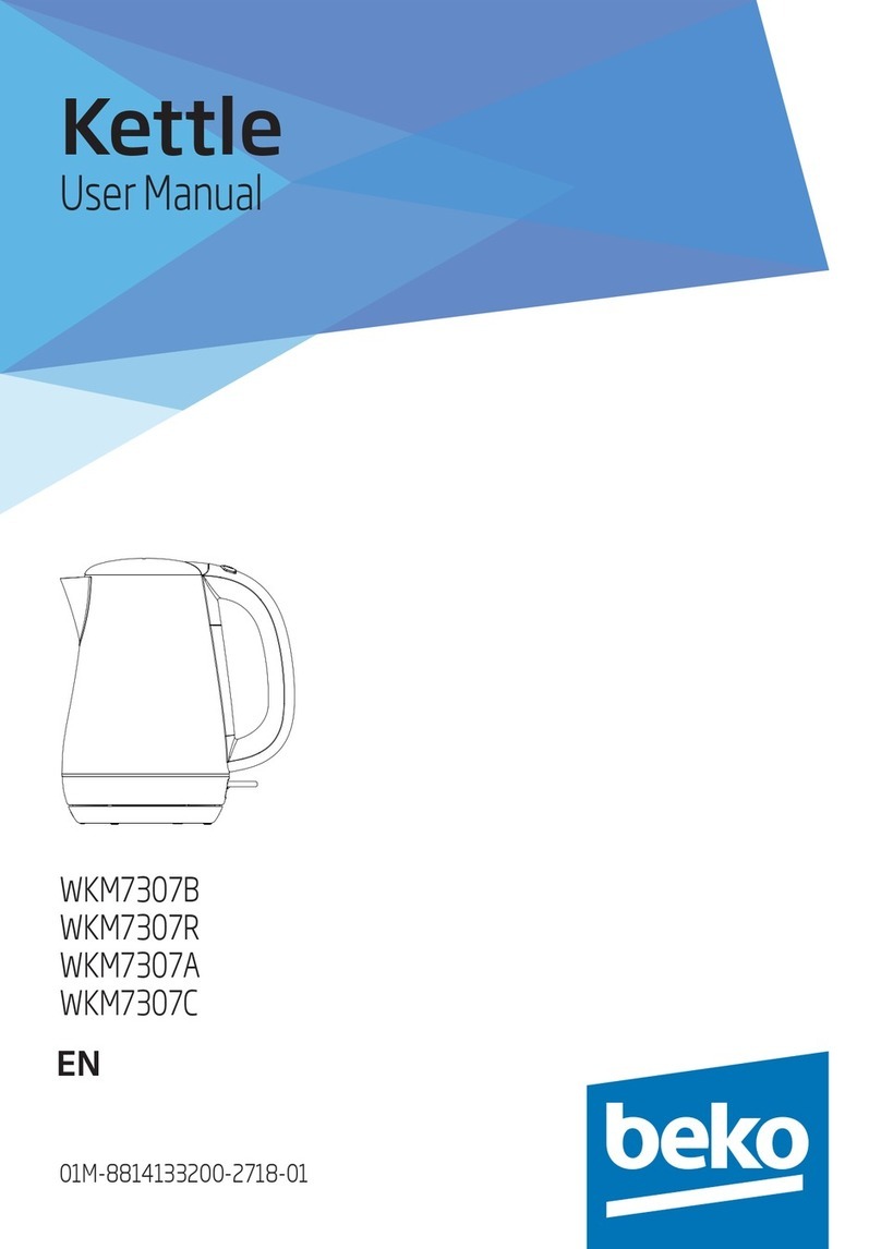 Beko WKM7307B user manual