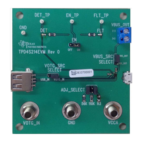 Texas Instruments TPD4S214EVM User manual
