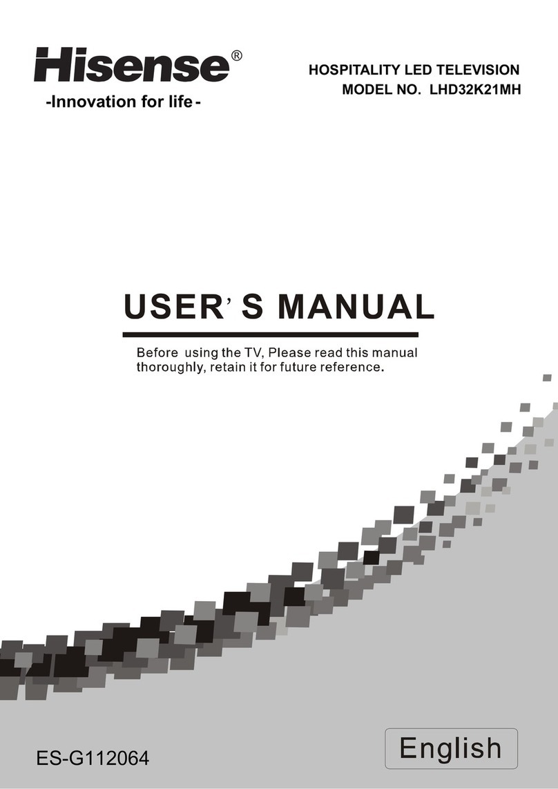 Hisense LHD32K21MH User manual