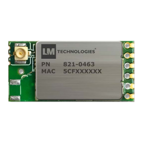 LM Technologies LM821 series user manual