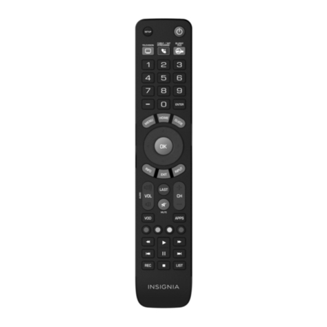 Insignia NS-RMT3D18 user guide