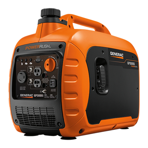Generac Power Systems GP3000i User manual