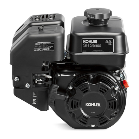 Kohler SH Series User manual
