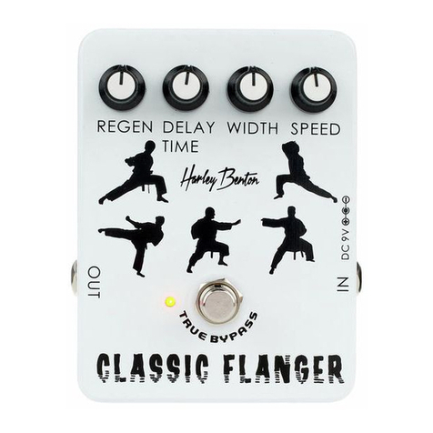 Harley Benton Classic Flanger User manual