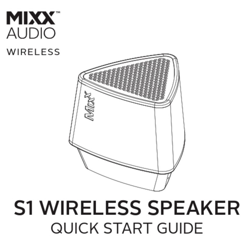 Mixx Audio S1 quick start guide