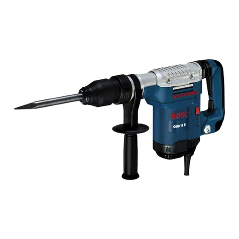 Bosch GSH 5 E operating instructions
