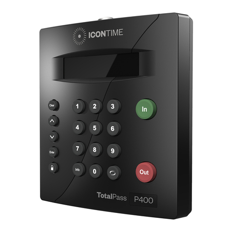 Icon Time TotalPass P400 quick start guide