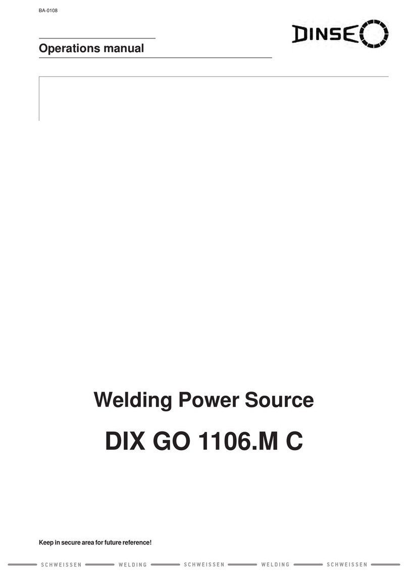 DINSEO DIX GO 1106.M C User manual