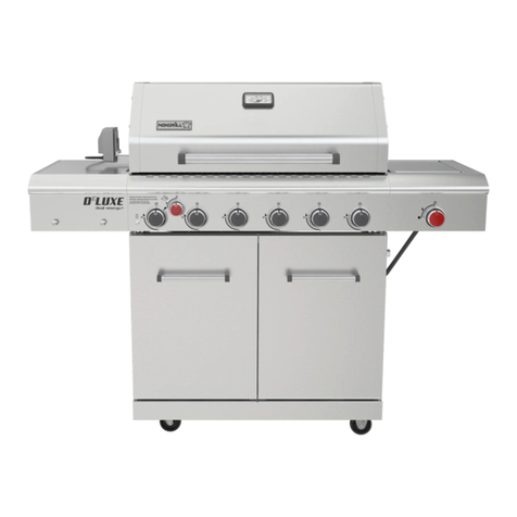 Nexgrill DeLuxe dual energy 1900702 User manual