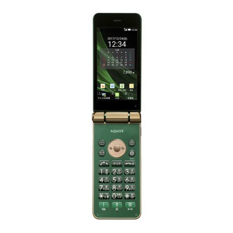 Sharp AQUOS K SHF34 User manual