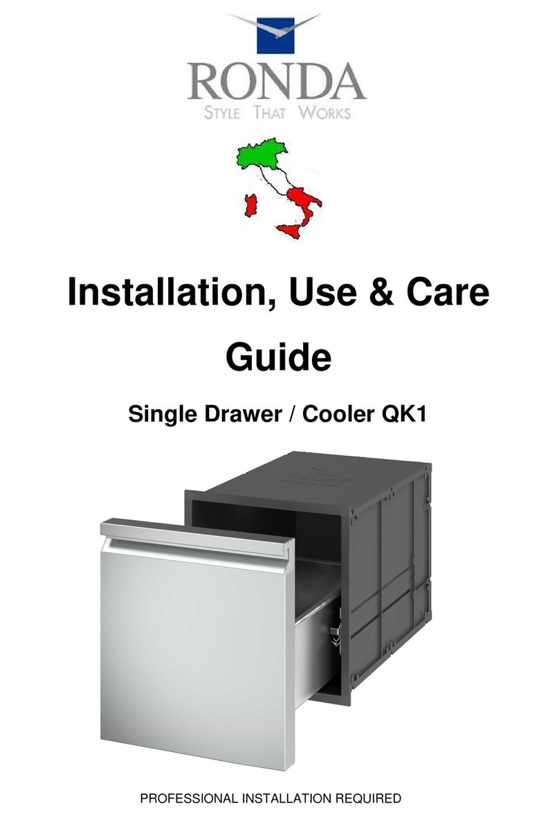 Ronda QK1 Installation, use and care guide